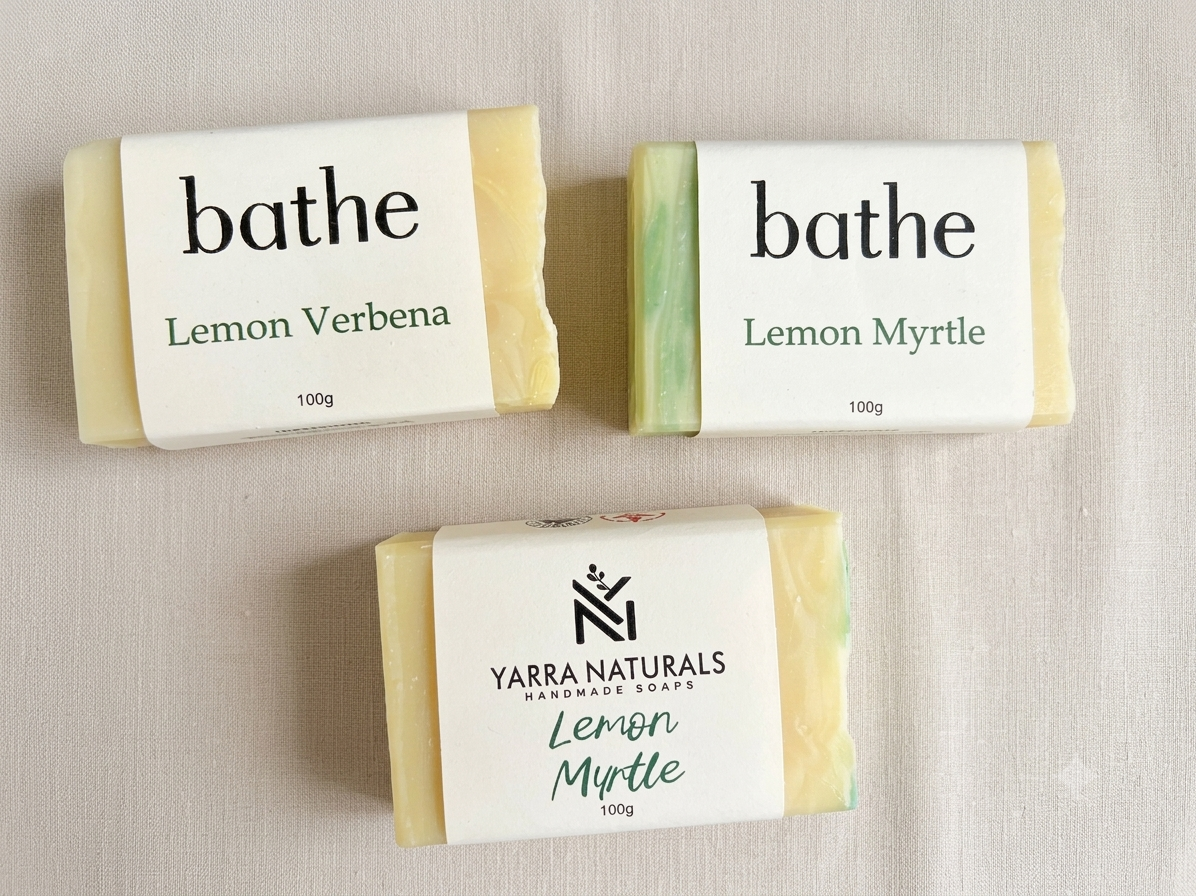 Colourful handmade bath bombs